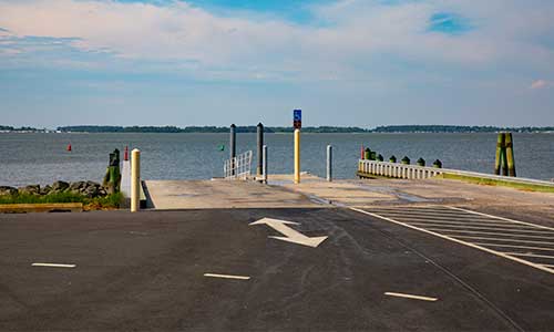 Boat Ramp at Holts Landing State Park