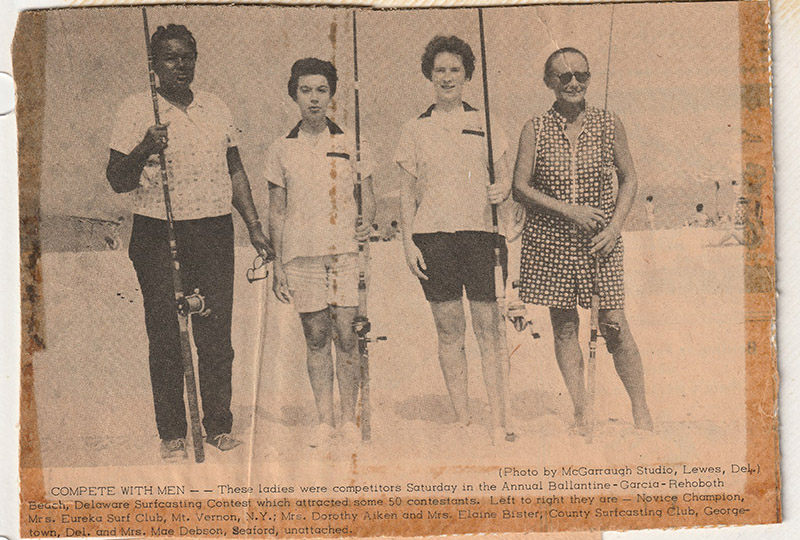 Women competed with me in 1967